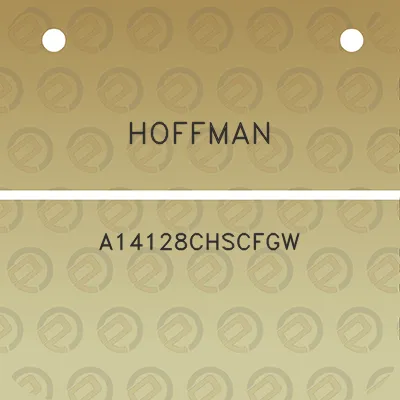 hoffman-a14128chscfgw