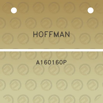 hoffman-a160160p