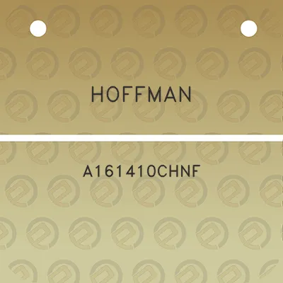 hoffman-a161410chnf