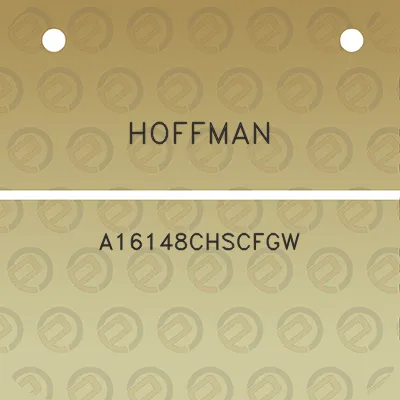 hoffman-a16148chscfgw