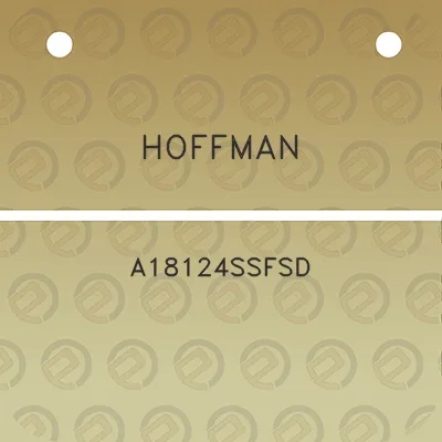 hoffman-a18124ssfsd