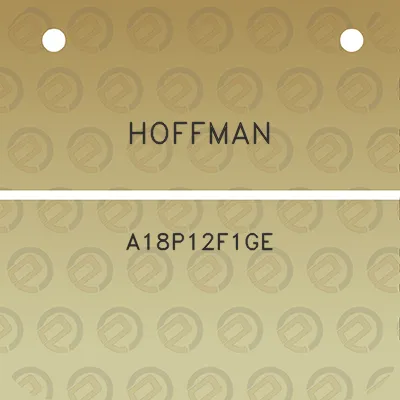 hoffman-a18p12f1ge