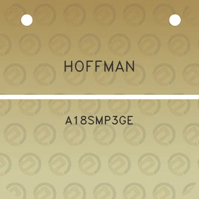 hoffman-a18smp3ge