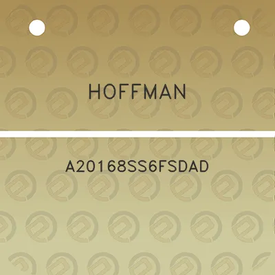 hoffman-a20168ss6fsdad