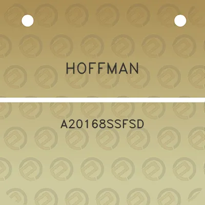 hoffman-a20168ssfsd