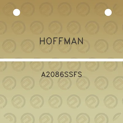 hoffman-a2086ssfs