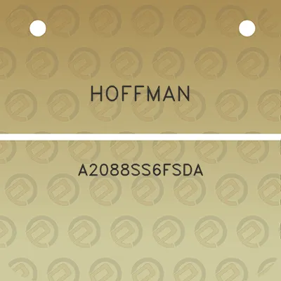 hoffman-a2088ss6fsda