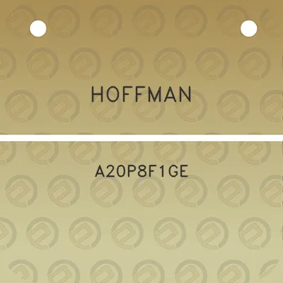 hoffman-a20p8f1ge