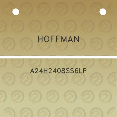 hoffman-a24h2408ss6lp