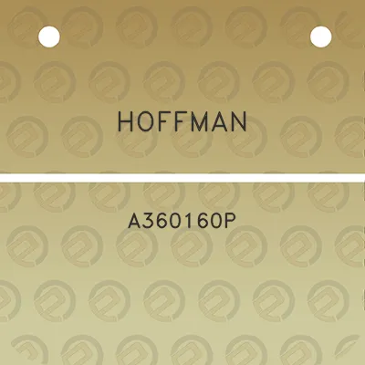 hoffman-a360160p