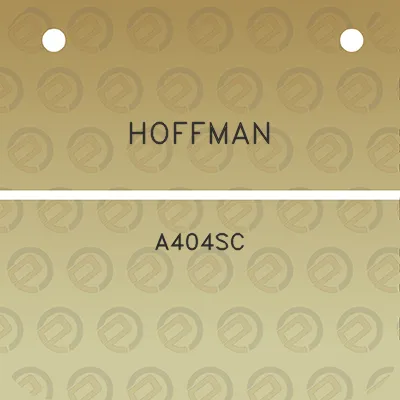 hoffman-a404sc