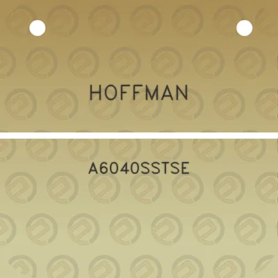 hoffman-a6040sstse