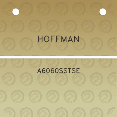 hoffman-a6060sstse