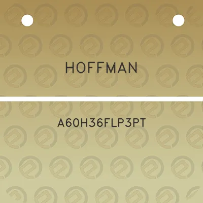 hoffman-a60h36flp3pt