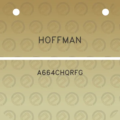 hoffman-a664chqrfg