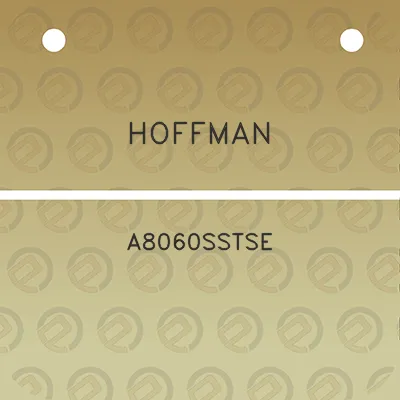 hoffman-a8060sstse