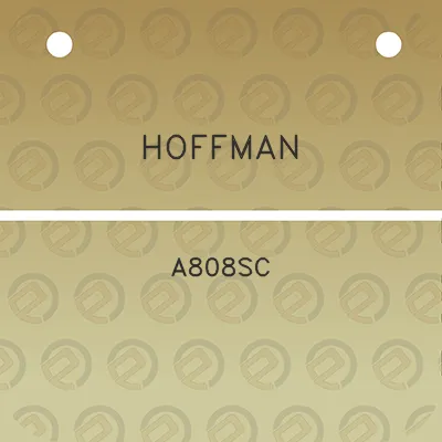 hoffman-a808sc