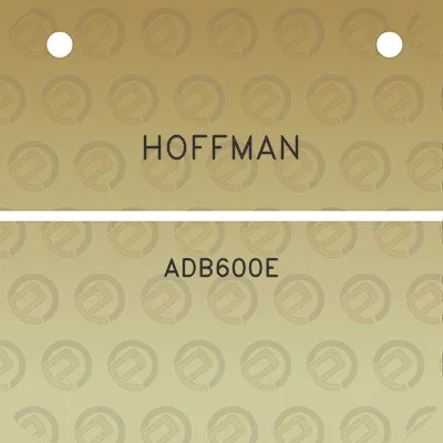 hoffman-adb600e