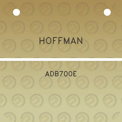 hoffman-adb700e