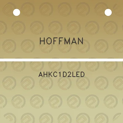 hoffman-ahkc1d2led