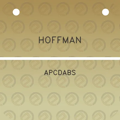 hoffman-apcdabs