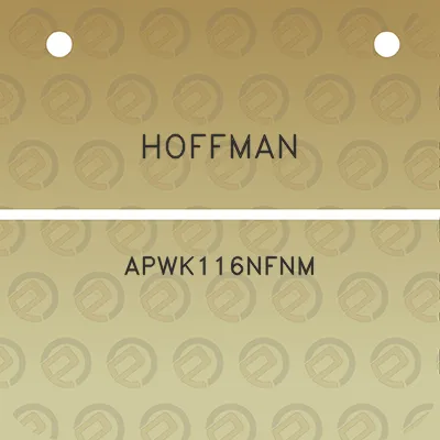 hoffman-apwk116nfnm