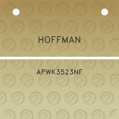 hoffman-apwk3523nf