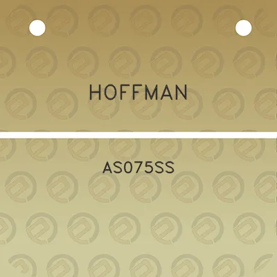 hoffman-as075ss