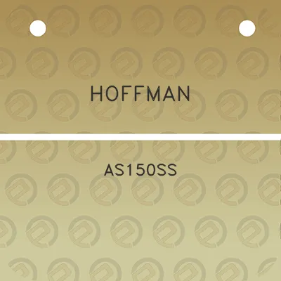 hoffman-as150ss