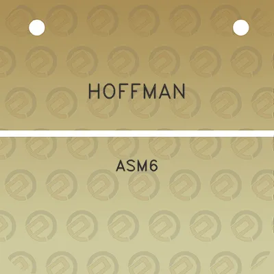 hoffman-asm6