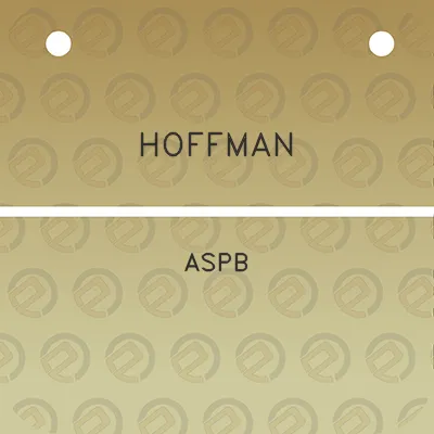 hoffman-aspb