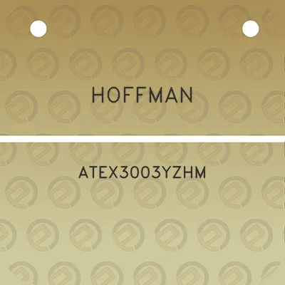 hoffman-atex3003yzhm