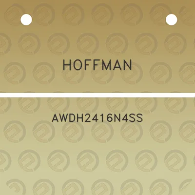 hoffman-awdh2416n4ss