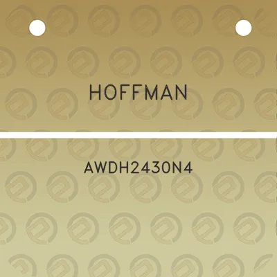 hoffman-awdh2430n4