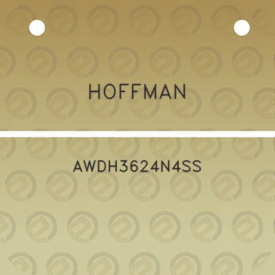 hoffman-awdh3624n4ss