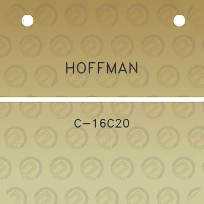 hoffman-c-16c20