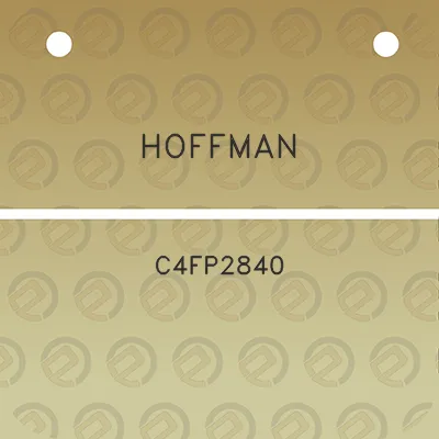 hoffman-c4fp2840