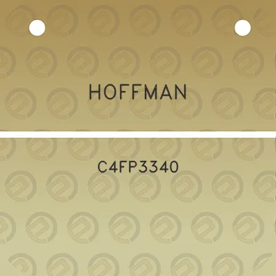 hoffman-c4fp3340