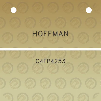 hoffman-c4fp4253