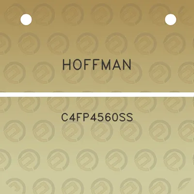 hoffman-c4fp4560ss