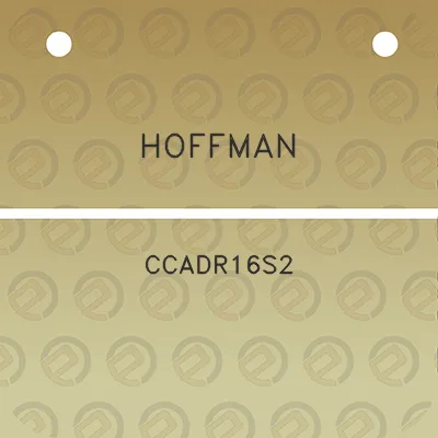 hoffman-ccadr16s2