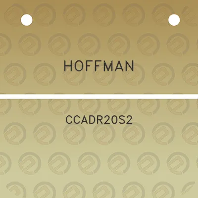 hoffman-ccadr20s2