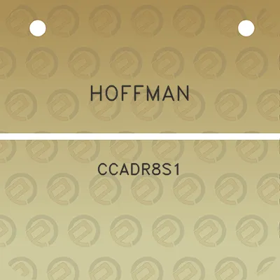 hoffman-ccadr8s1