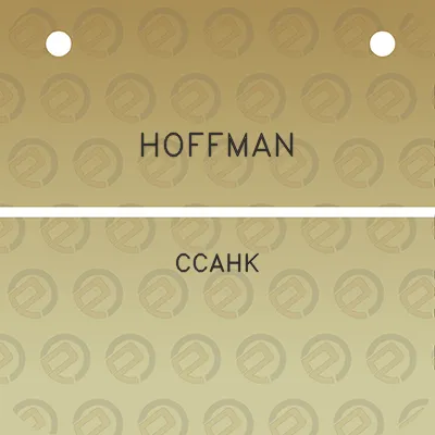 hoffman-ccahk