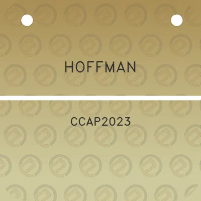 hoffman-ccap2023