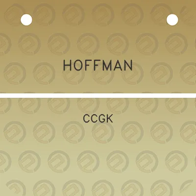 hoffman-ccgk