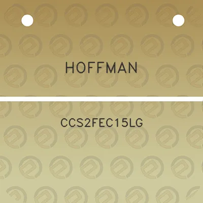 hoffman-ccs2fec15lg