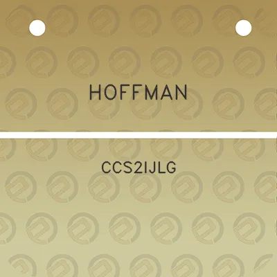 hoffman-ccs2ijlg