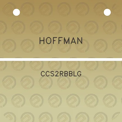 hoffman-ccs2rbblg