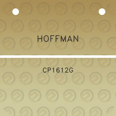 hoffman-cp1612g